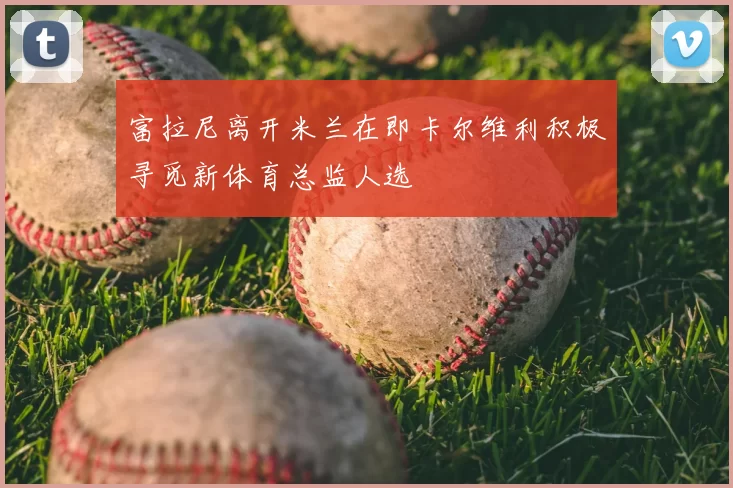 富拉尼离开米兰在即卡尔维利积极寻觅新体育总监人选