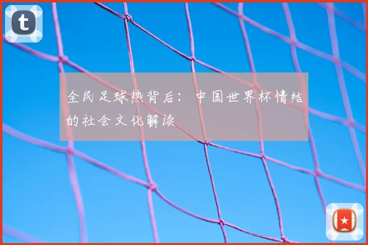 全民足球热背后：中国世界杯情结的社会文化解读