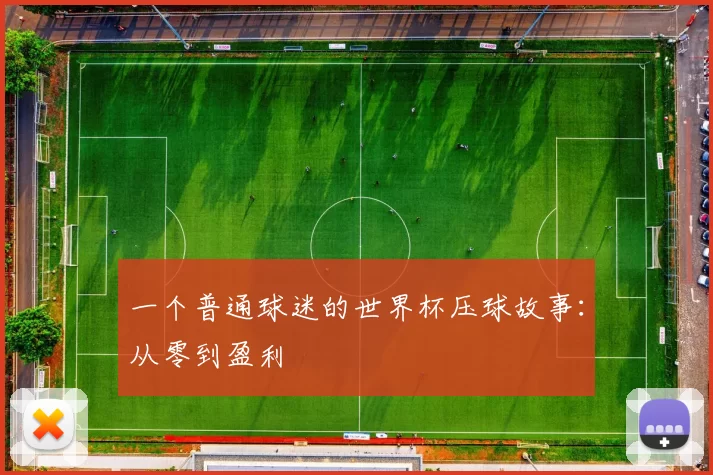 一个普通球迷的世界杯压球故事:从零到盈利