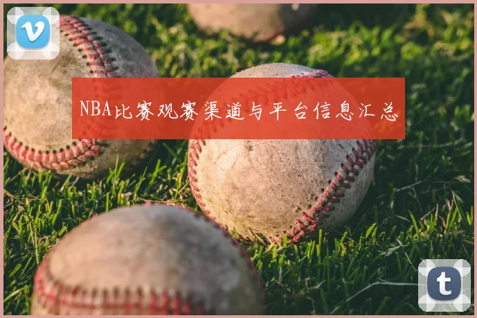 NBA比赛观赛渠道与平台信息汇总