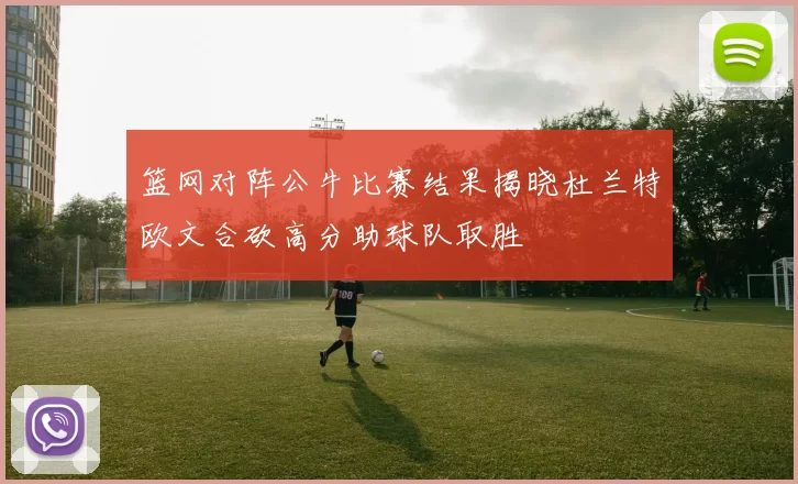 篮网对阵公牛比赛结果揭晓杜兰特欧文合砍高分助球队取胜